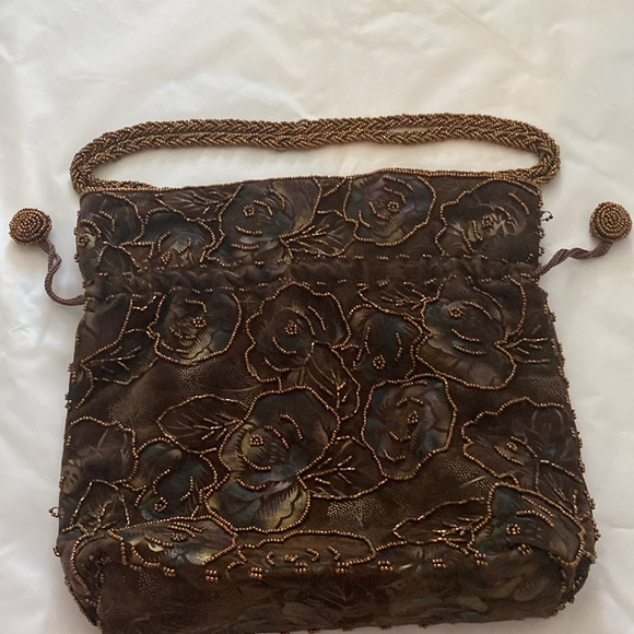 Milady Beaded Drawstring Purse - Picture 6 of 6